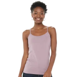 Women's Sonoma Goods For Life® Everyday Built-In Support Camisole -Sonoma Clothing Store 2433356 Lavender