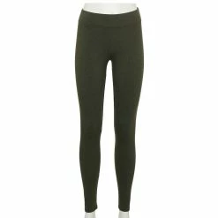 Women's Sonoma Goods For Life® Midrise Leggings -Sonoma Clothing Store 2946661 Olive