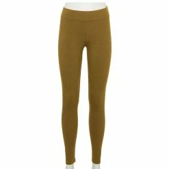 Women's Sonoma Goods For Life® Midrise Leggings -Sonoma Clothing Store 2946661 Olive Green