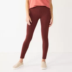 Women's Sonoma Goods For Life® Midrise Leggings -Sonoma Clothing Store 2946661 Wine