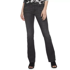 Women's Sonoma Goods For Life® Midrise Bootcut Jeans -Sonoma Clothing Store 2955090 Black Rinse