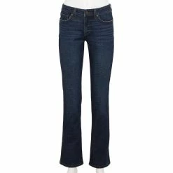 Women's Sonoma Goods For Life® Midrise Bootcut Jeans -Sonoma Clothing Store 2955090 Rinse Wash