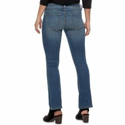 Petite Sonoma Goods For Life® Midrise Bootcut Jeans 9 Petite Sonoma Goods For Life® Midrise Bootcut Jeans -Sonoma Clothing Store 2986301 ALT