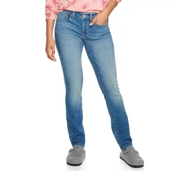Women's Sonoma Goods For Life® Supersoft Midrise Straight-Leg Jeans -Sonoma Clothing Store 3022856 Schell