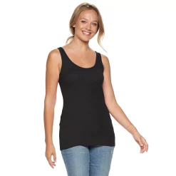Women's Sonoma Goods For Life® Layering Tank 90 Women's Sonoma Goods For Life® Layering Tank -Sonoma Clothing Store 3381138 Black