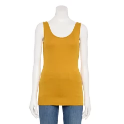 Women's Sonoma Goods For Life® Layering Tank 88 Women's Sonoma Goods For Life® Layering Tank -Sonoma Clothing Store 3381138 Gold