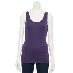 Women's Sonoma Goods For Life® Layering Tank 63 Women's Sonoma Goods For Life® Layering Tank -Sonoma Clothing Store 3381138 Plum