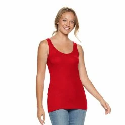 Women's Sonoma Goods For Life® Layering Tank 75 Women's Sonoma Goods For Life® Layering Tank -Sonoma Clothing Store 3381138 Red