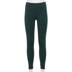 Petite Sonoma Goods For Life® Essential Leggings 20 Petite Sonoma Goods For Life® Essential Leggings -Sonoma Clothing Store 3587570 Green
