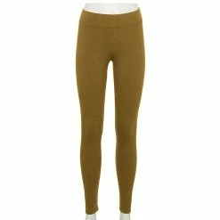 Petite Sonoma Goods For Life® Essential Leggings 23 Petite Sonoma Goods For Life® Essential Leggings -Sonoma Clothing Store 3587570 Olive Green
