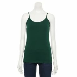 Petite Sonoma Goods For Life™ Everyday Camisole -Sonoma Clothing Store 3687455 Indulgent Green