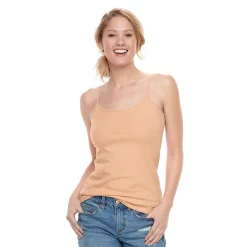 Petite Sonoma Goods For Life™ Everyday Camisole -Sonoma Clothing Store 3687455 Warm Beige