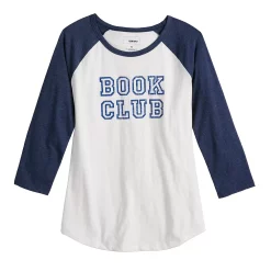 Women's Sonoma Goods For Life® Baseball Tee 21 Women's Sonoma Goods For Life® Baseball Tee -Sonoma Clothing Store 4008826 ALT5