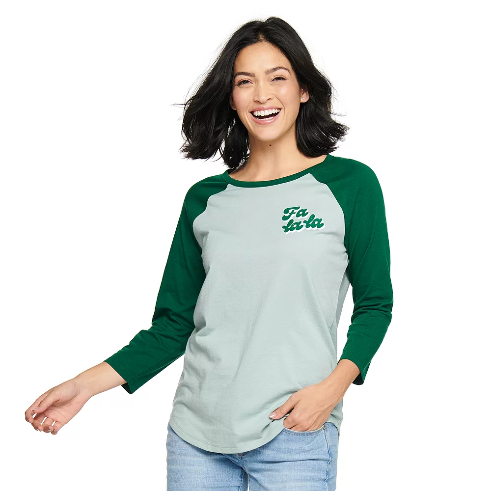 Women's Sonoma Goods For Life® Baseball Tee 7 Women's Sonoma Goods For Life® Baseball Tee - Image 5