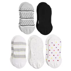 Women's Sonoma Goods For Life® 5-Pack No-Show Socks -Sonoma Clothing Store 4133288 ALT2