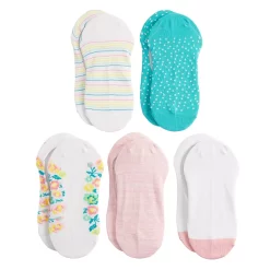 Women's Sonoma Goods For Life® 5-Pack No-Show Socks -Sonoma Clothing Store 4133288 ALT4