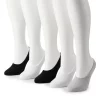 Women's Sonoma Goods For Life® 5-Pack No-Show Socks 1 Women's Sonoma Goods For Life® 5-Pack No-Show Socks -Sonoma Clothing Store 4133288 Black White Gray