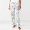 Women's Sonoma Goods For Life® Cozy Pajama Pants -Sonoma Clothing Store 4211999 Ivory Leopard
