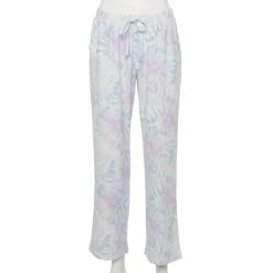 Women's Sonoma Goods For Life® Cozy Pajama Pants -Sonoma Clothing Store 4211999 Purple Tie Dye