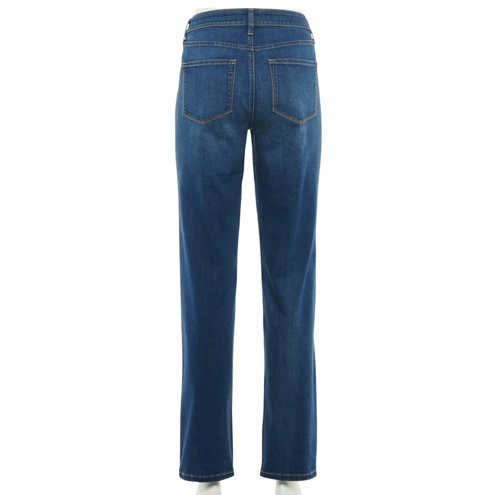Women's Sonoma Goods For Life® Straight-Leg High-Waisted Curvy Jeans 12 Women's Sonoma Goods For Life® Straight-Leg High-Waisted Curvy Jeans - Image 10