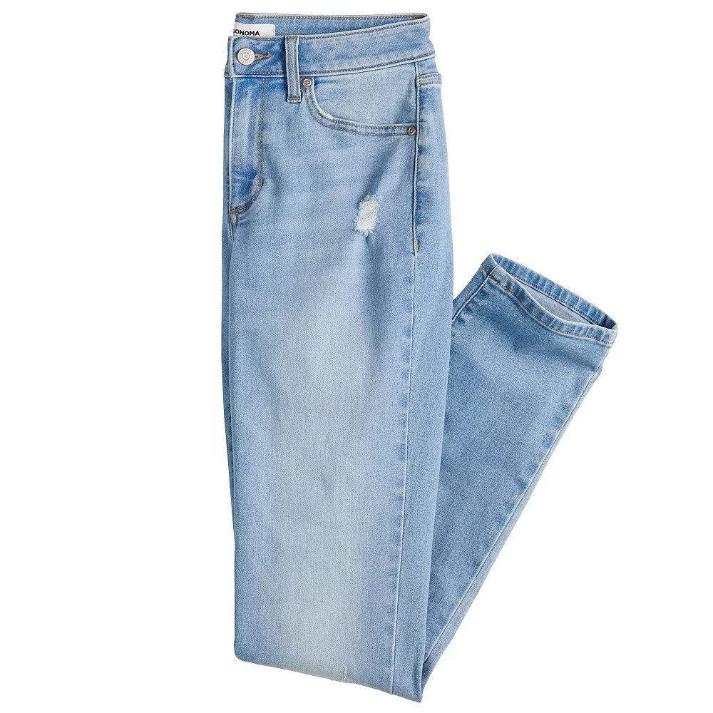 Women's Sonoma Goods For Life® Straight-Leg High-Waisted Curvy Jeans 13 Women's Sonoma Goods For Life® Straight-Leg High-Waisted Curvy Jeans - Image 11