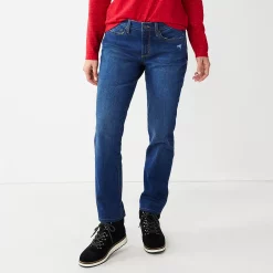 Women's Sonoma Goods For Life® Straight-Leg High-Waisted Curvy Jeans 21 Women's Sonoma Goods For Life® Straight-Leg High-Waisted Curvy Jeans -Sonoma Clothing Store 4380113 Wyatt