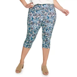 Plus Size Sonoma Goods For Life® Knit Capri Leggings