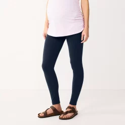 Maternity Sonoma Goods For Life® Full Belly Panel Leggings -Sonoma Clothing Store 4959690 Navy