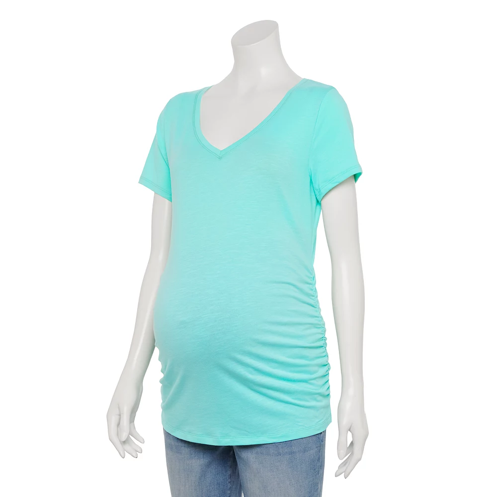 Maternity Sonoma Goods For Life® Essential V-Neck Tee 20 Maternity Sonoma Goods For Life® Essential V-Neck Tee - Image 18