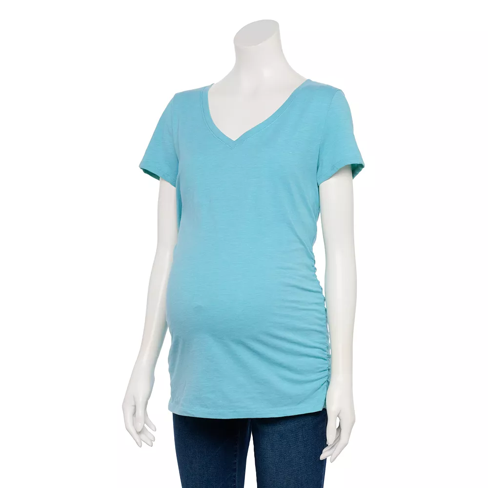 Maternity Sonoma Goods For Life® Essential V-Neck Tee 14 Maternity Sonoma Goods For Life® Essential V-Neck Tee - Image 12