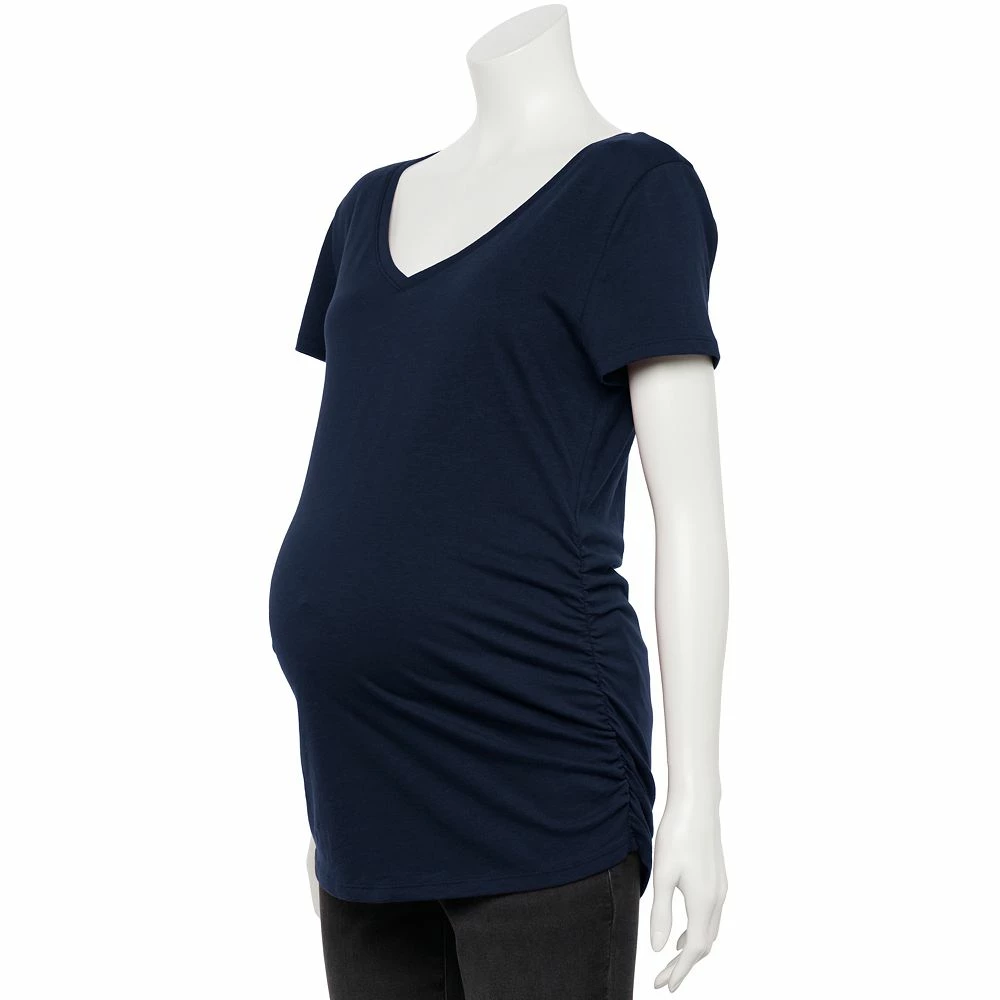 Maternity Sonoma Goods For Life® Essential V-Neck Tee 9 Maternity Sonoma Goods For Life® Essential V-Neck Tee - Image 7