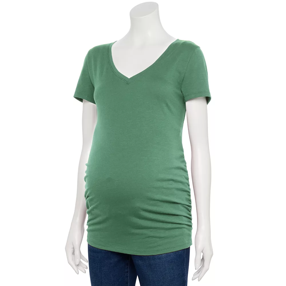 Maternity Sonoma Goods For Life® Essential V-Neck Tee 30 Maternity Sonoma Goods For Life® Essential V-Neck Tee - Image 28
