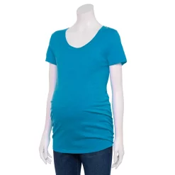 Maternity Sonoma Goods For Life® Essential Scoopneck Tee 26 Maternity Sonoma Goods For Life® Essential Scoopneck Tee -Sonoma Clothing Store 4998304 Blue