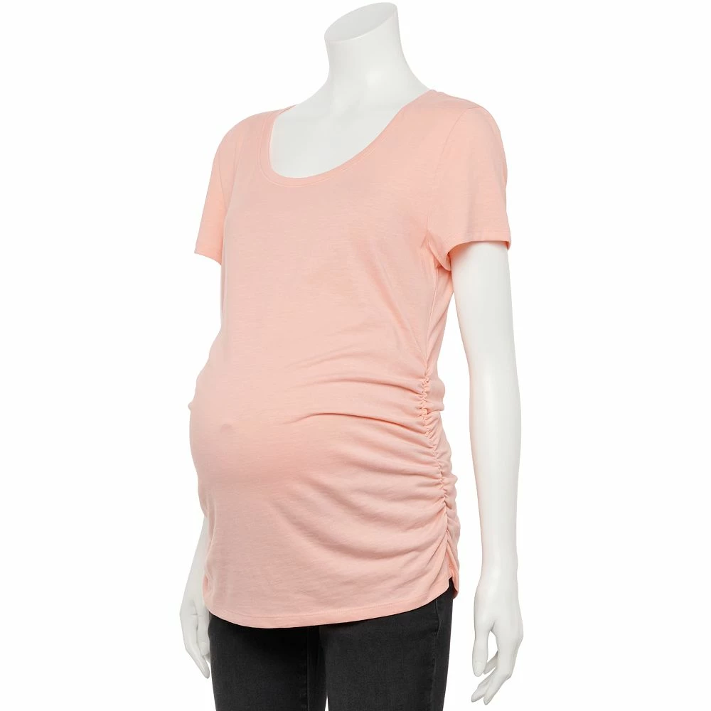 Maternity Sonoma Goods For Life® Essential Scoopneck Tee 19 Maternity Sonoma Goods For Life® Essential Scoopneck Tee - Image 17