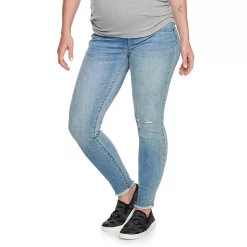 Maternity Sonoma Goods For Life® Over-The-Belly Jeggings -Sonoma Clothing Store 5035416 Light Wash
