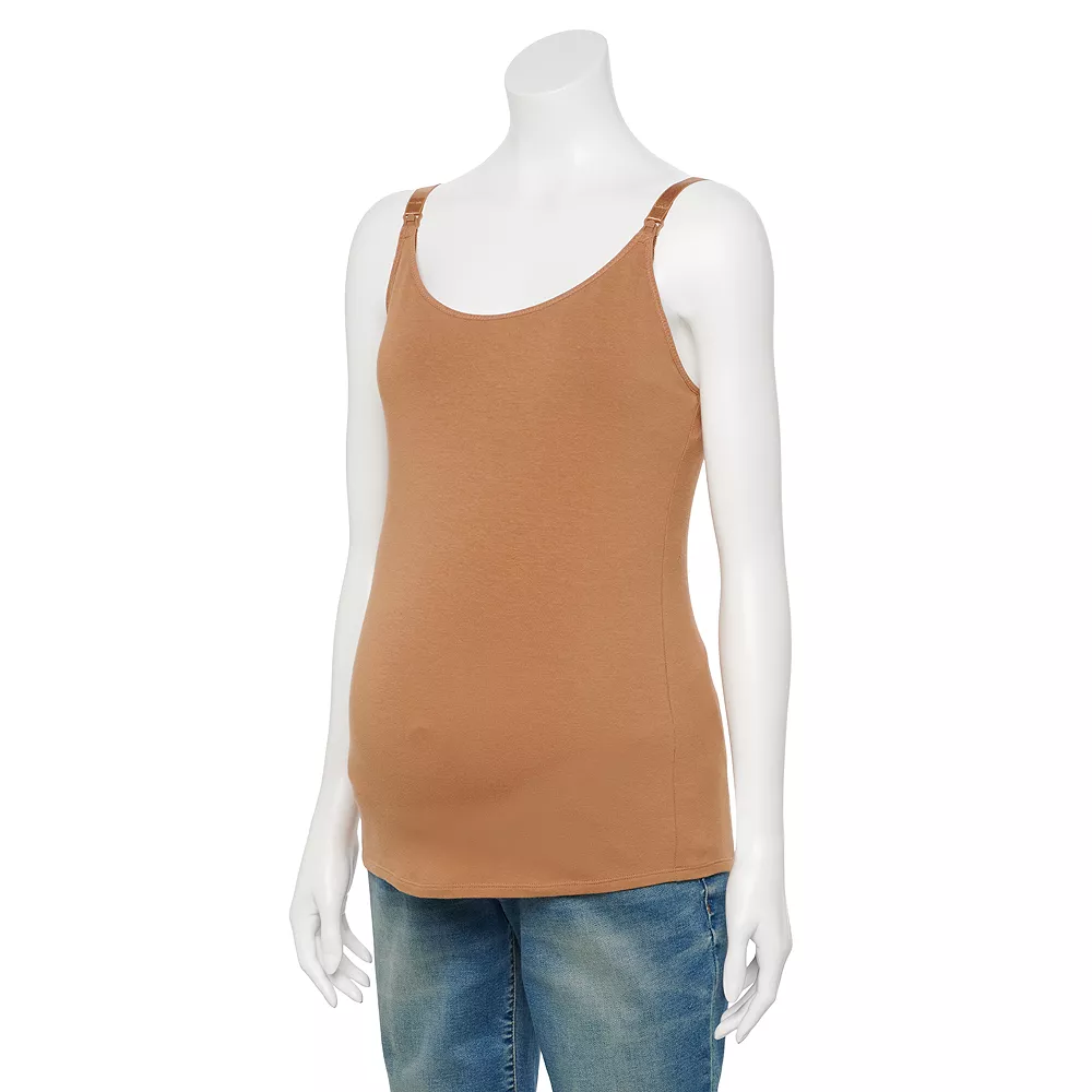 Maternity Sonoma Goods For Life® Nursing Shelf Cami 8 Maternity Sonoma Goods For Life® Nursing Shelf Cami - Image 6