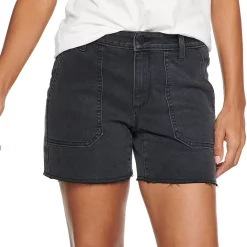 Women's Sonoma Goods For Life® High-Waist 5" Jean Shorts -Sonoma Clothing Store 5218635 Silva