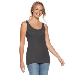 Women's Sonoma Goods For Life® Layering Tank 15 Women's Sonoma Goods For Life® Layering Tank -Sonoma Clothing Store 5226500 Asphalt