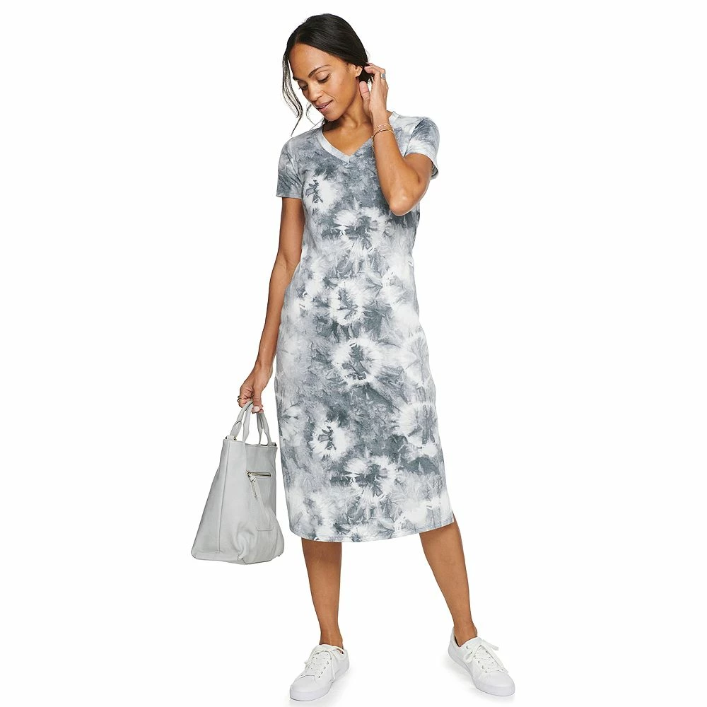 Women's Sonoma Goods For Life® Knit Midi T-Shirt Dress 8 Women's Sonoma Goods For Life® Knit Midi T-Shirt Dress - Image 6