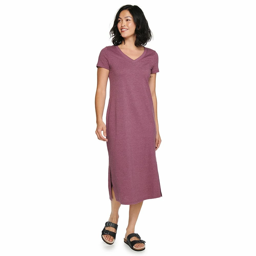 Women's Sonoma Goods For Life® Knit Midi T-Shirt Dress 7 Women's Sonoma Goods For Life® Knit Midi T-Shirt Dress - Image 5