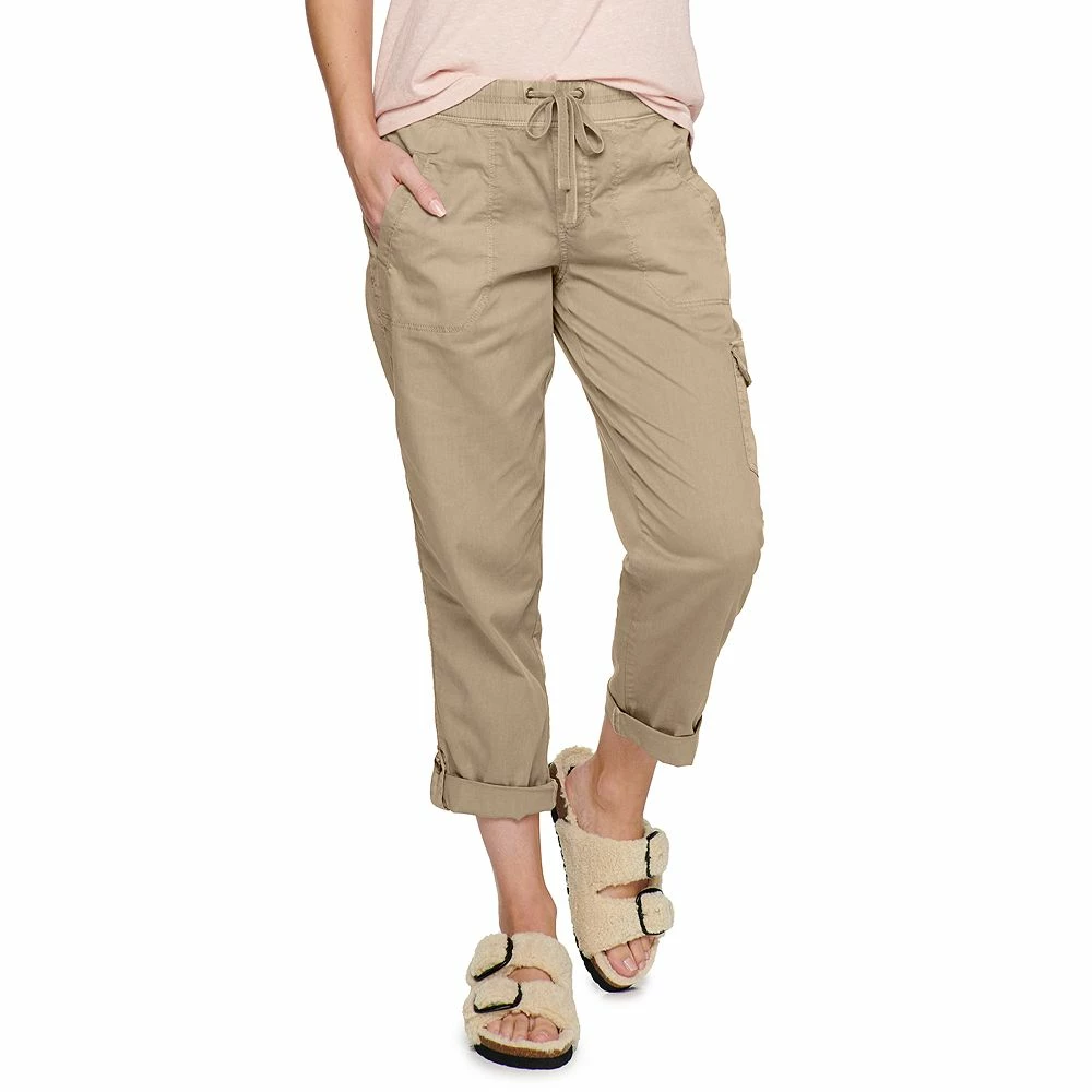 Petite Sonoma Goods For Life® Pull-On Utility Capri Pants 5 Petite Sonoma Goods For Life® Pull-On Utility Capri Pants - Image 3