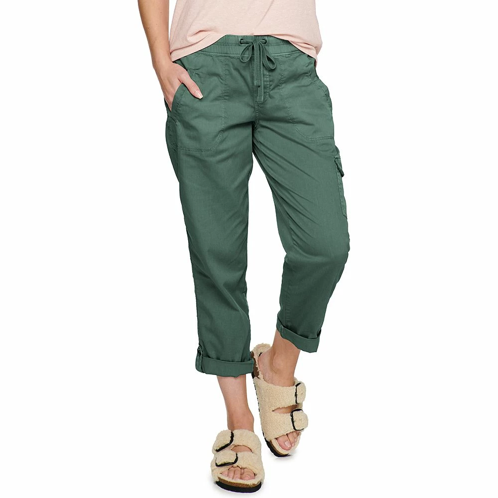 Petite Sonoma Goods For Life® Pull-On Utility Capri Pants 9 Petite Sonoma Goods For Life® Pull-On Utility Capri Pants - Image 7