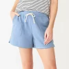 Petite Sonoma Goods For Life® French Terry Sweat Shorts