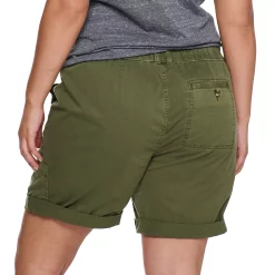 Plus Size Sonoma Goods For Life® Utility Bermuda Shorts -Sonoma Clothing Store 5242679 ALT