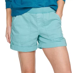 Women's Sonoma Goods For Life® Easy Pull-On 5" Utility Shorts -Sonoma Clothing Store 5243307 Lake