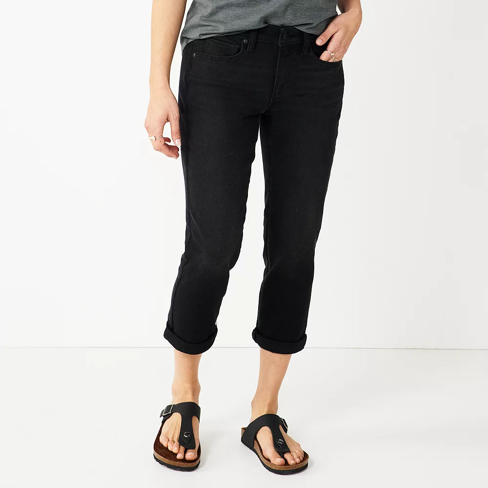 Women's Sonoma Goods For Life® Mid-Rise Capri Jeans 5 Women's Sonoma Goods For Life® Mid-Rise Capri Jeans - Image 3