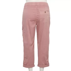 Plus Size Sonoma Goods For Life® Comfort Waist Utility Capri Pants -Sonoma Clothing Store 5258066 ALT