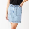 Women's Sonoma Goods For Life® Utility Skirt 1 Women's Sonoma Goods For Life® Utility Skirt -Sonoma Clothing Store 5266392 Blue Wash