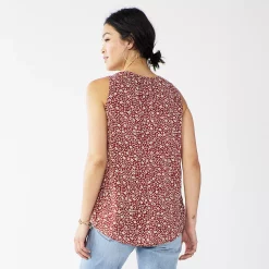 Women's Sonoma Goods For Life® V-Neck Tank -Sonoma Clothing Store 5297402 ALT