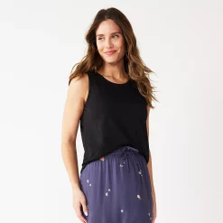 Women's Sonoma Goods For Life® High-Neck Tank -Sonoma Clothing Store 5467284 Black